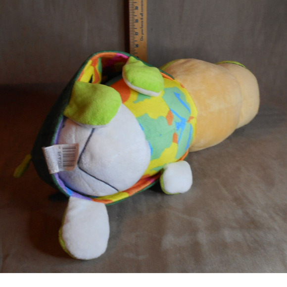 Flip a Zoo Toby Turtle & Gildy Tiger 2-in-1 Plush Large 16" FlipAZoo - Picture 12 of 13